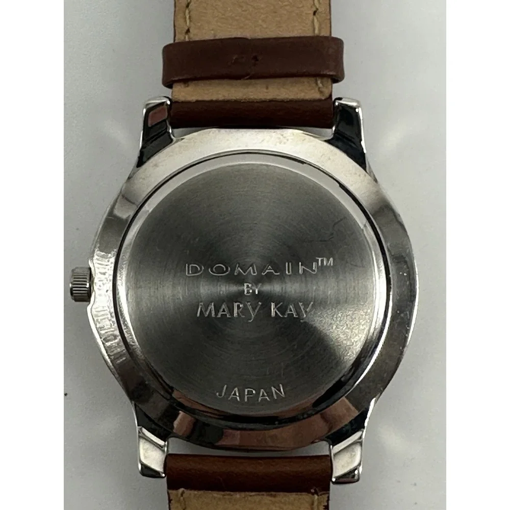 Domain By Mary‎ Kay Mens Watch New Battery 40MM 8